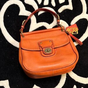 Coach 70th Anniversary Willis Bag Orange